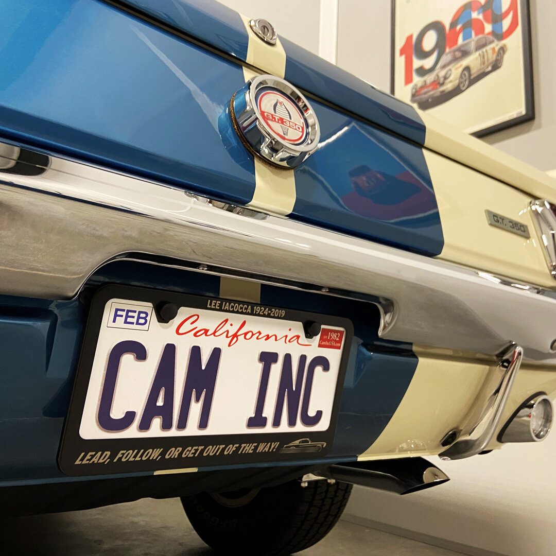 Lee Iacocca License Plate Frame | Camisasca Automotive Online Store